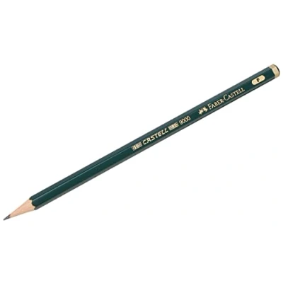Obrázek FABER Castell 119010 tužka 9000, stupeň tvrdosti F, 1 kus