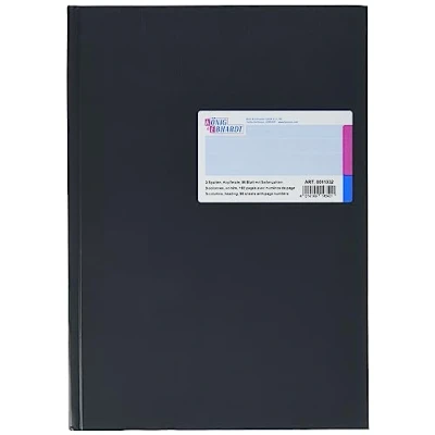 Obrázek König &amp; Ebhardt 8611032 Obchodní Kniha / sloupců (A4, s čelovou lištou 3 sloupce, 32 řádků, 80 g/m², 96 listů sešití, počtem stran)
