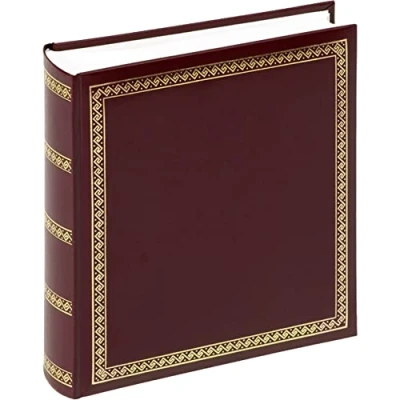Obrázek walther design Fotoalbum červené 29 x 32 cm umělá kůže s vyražením, elegantní tloušťka MX 101 R