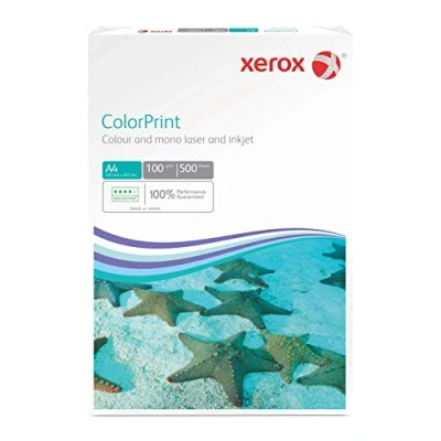 Obrázek Xerox ColorPrint Premium barevný laserový papír do tiskárny, bílý, 100 g/m², A4, FSC Mix credit, 1 balíček (500 listů), 003R95256