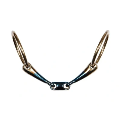 Obrázek Harry&#039;s Horse Loose ring snaffle, french mouth with o link, Sweet Iron, 20