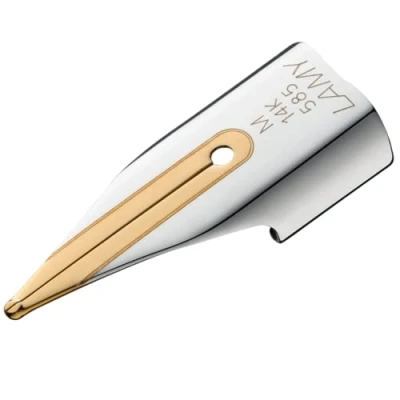 Obrázek Lamy Z 55 pero 888 14 kt zlaté pero, bicolor (částečně plátované) Tloušťka pera M 1227752 stříbro zlatá 1 kus (1 ks balení)