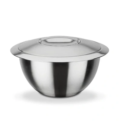 Obrázek GSW 552394 Termomiska s víkem, nerezová ocel 22 cm, stříbrná