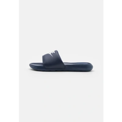 Obrázek Nike Sportswear Victori ONE Slide Unisex Pantofle, Muži, Velikost: 45, Midnight navy/white Vysoce kvalitní koženka