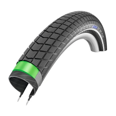 Obrázek Schwalbe Big Ben Plus 27,5x2,00 (50 584) HS439 Performance GreenGuard DD drát černá reflex Plášť