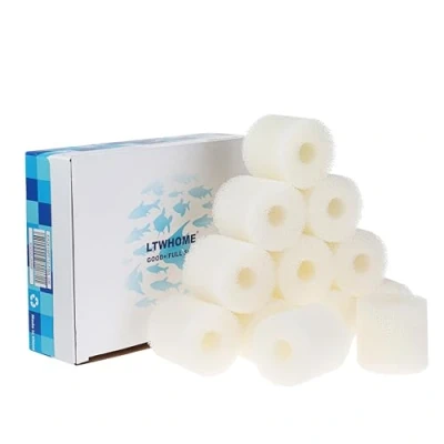 Obrázek LTWHOME Filtrační houba vhodná pro Eheim 2618080 Aquaball 2208 2210 2212/60 130 180, Biopower 160 200 240 4004320(12 kusů)