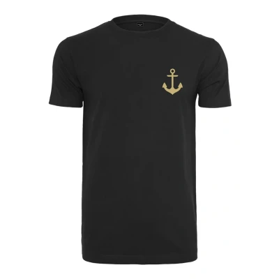 Obrázek Mister Tee Captain Triko s potiskem, Muži, Velikost: 3XL, Black