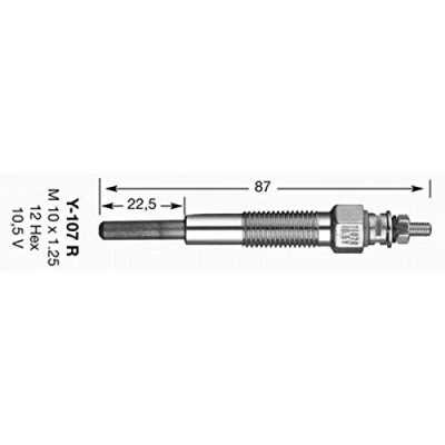 Obrázek Žhavicí svíčka NGK 1229