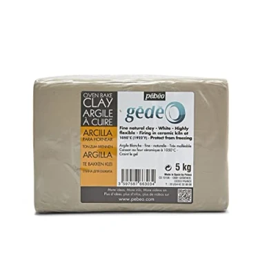 Obrázek Pebeo 766303 modelovací hmota, hlína, ulomená bílá, 5 kg, 5000