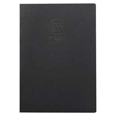 Obrázek Clairefontaine 60352C Zeichenheft Crok&#039;Book (mit 160 g Sketch Papier, ideal für Notizen und Skizzen, Hochformat DIN A3, 29,7 x 42 cm, 20 Blatt) schwarz