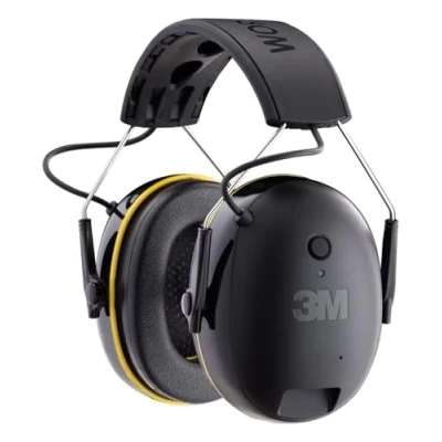 Obrázek 3M WorkTunes Connect 90543EC1, bezdrátová ochrana sluchu s technologií Bluetooth®, integrovaný mikrofon pro telefonování, kvalita zvuku Hi Fi, v kapsli hlasité prostředí (94 105 dB)
