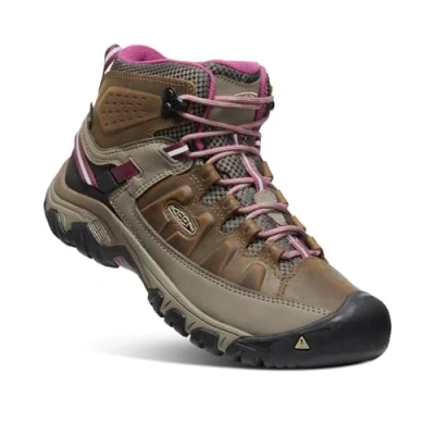 Obrázek Keen Targhee III MID WP Pohorky, Ženy, Velikost: 36, White/boysenberry boty