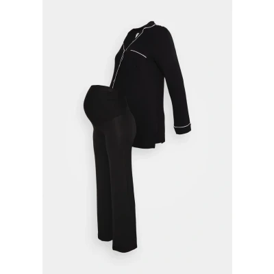 Obrázek Lindex Piping Pyžamová sada, Ženy, Velikost: 34, Black