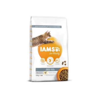 Obrázek IAMS for Vitality Cat Adult Indoor Chicken 10kg