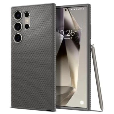 Obrázek Spigen Liquid Air pouzdro kompatibilní se Samsung Galaxy S24 ultra šedé