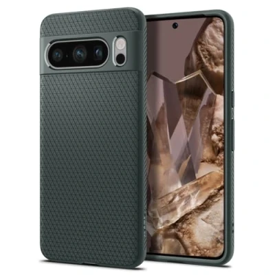 Obrázek Spigen Liquid Air pouzdro kompatibilní s Google Pixel 8 Pro abyss Green