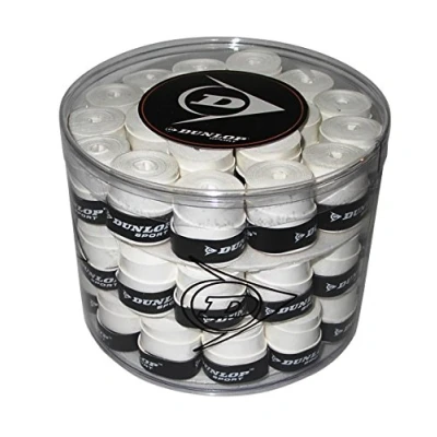 Obrázek Dunlop Padel Tour Dry Overgrip für Padelschläger, 60er Dose, Weiß