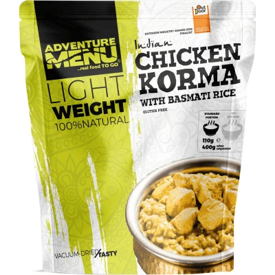 Obrázek Adventure Menu Kuře Korma s rýží basmati