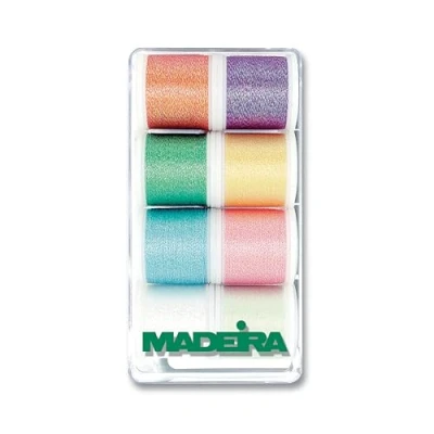 Obrázek Madeira 8010 vyšívací box metalický opál 8 cívek à 200 m, jedna velikost, 1600