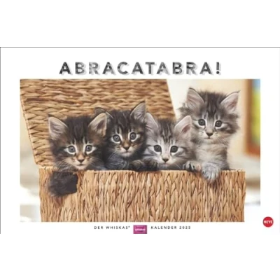 Obrázek Whiskas Katzenkalender 2025: Foto Wandkalender mit süßen Katzen und lustigen Geschichten. 2025 in schönem Design. Bildkalender 2025. Querformat 45 x 30 cm.