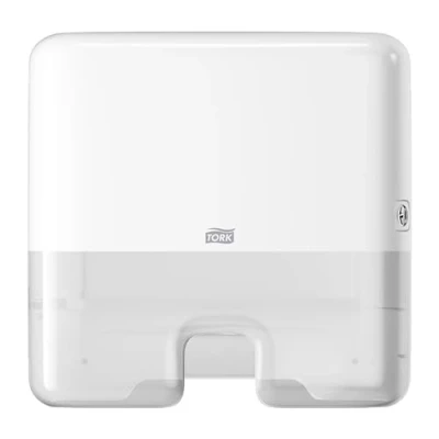 Obrázek Tork Xpress Mini zásobník na papírové ručníky Multifold 552100, Elevation Design kompaktní H2 pro skládané vyjmutí jednoho listu, tenký design, bílý