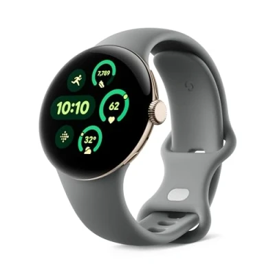Obrázek Google Pixel Watch 3 41mm Zlatá (Šedý Popruh)