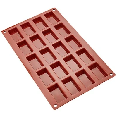 Obrázek Silikomart 20. 025. 00. 0060 SF 025 FINANZIERI SILICONE MOULD 49X26 H 11 MM