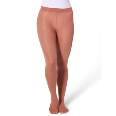 Obrázek Capezio Dámské punčocháče, ultra měkká, pletená tkanina (balení 3 ks), Suntan
