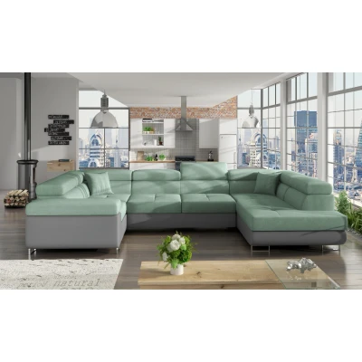 Obrázek Letto sedací souprava Materiál / Dekor: Soro 34, Ekokůže Soft 29, Orientace: Pravá