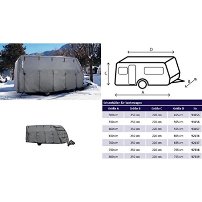 Obrázek BRUNNER 7241466N Schutzhülle Caravan Cover 6M, 700 750 cm