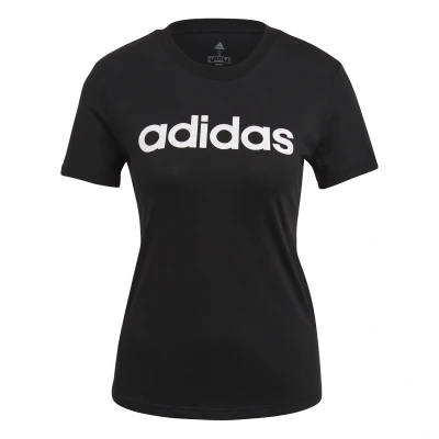 Obrázek adidas Sportswear W LIN T Triko s potiskem, Ženy, Velikost: XXS, Black/white