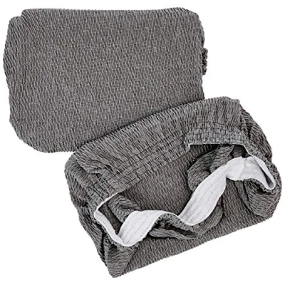 Obrázek Martina Home Tunez 2 Stuhlhussen, Jacquard, elastisch, Grau, Baumwolle, Kunststoff