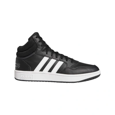 Obrázek adidas Pánské Hoops 3.0 Mid Lifestyle Basketball Classic Vintage Shoes boty, Core Black Cloud White Grey Six, 42 2/3 EU