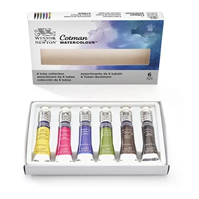 Obrázek Akvarelové barvy Winsor &amp; Newton Cotman