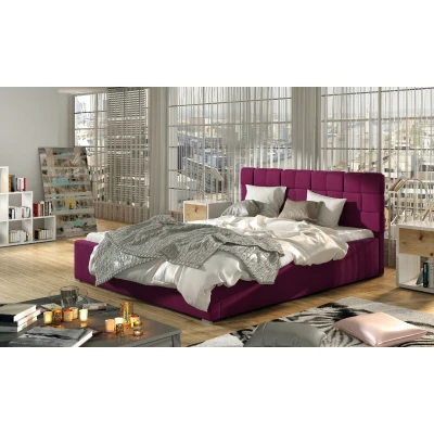 Obrázek Postel Grand 160x200 dřevěný rám Materiál / Dekor: Mat Velvet 68