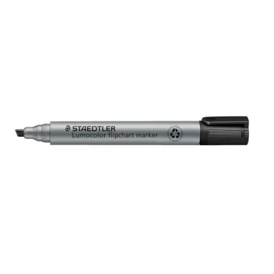 Obrázek STAEDTLER 356 B 9 Lumocolor spletový popisovač klínový hrot, 2 nebo 5 mm, 10 kusů, černá