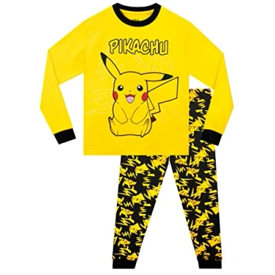 Obrázek Pokemon Chlapecké pyžamo Pikachu, vícebarevné