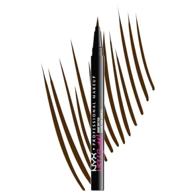 Obrázek NYX Professional Makeup Tužka na obočí, Lift n Snatch Brow Tint Pen, odolné proti roztírání, transferu, espresso