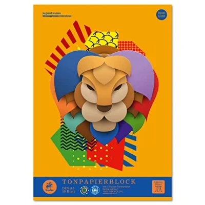 Obrázek Staufen Edition Dürer blok z barevného papíru DIN A3, 10 listů, prémiová bílá 130g/m² recyklovaný papír, barev tříděné, 1 kus