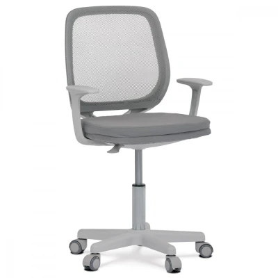 Obrázek Kancelářská židle, šedá látka, plastový kříž KA W022 GREY