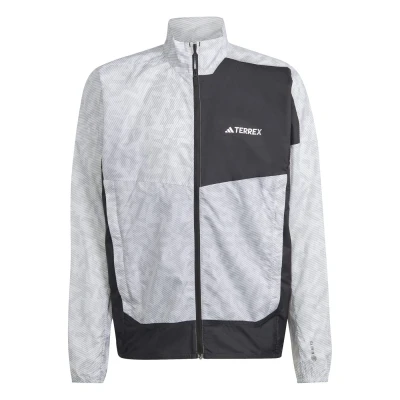 Obrázek Pánská Přechodná bunda Adidas Trail Wind J Hz1299 Bílý