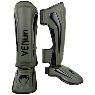 Obrázek Venum Unisex Elite Boxy Ochrana holeně, khaki / Schwartz, L EU