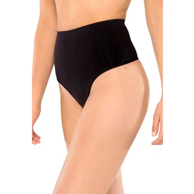 Obrázek Schiesser dámské kalhotky Highwaist String 38 (velikost výrobce: M) černá (černá 000)