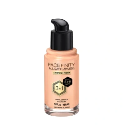 Obrázek Face Finity All Day Flawless 3 v 1 Foundation 45 Warm Almond, celkem