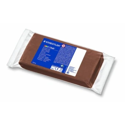 Obrázek STAEDTLER 8421 Noris Club Plastelínová modelína, 1000 g, hnědá