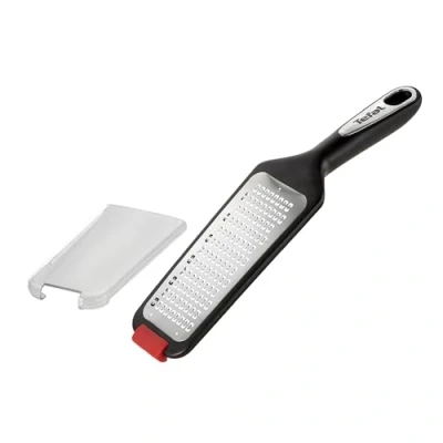 Obrázek Tefal Univerzální struhadlo Ingenio K20707 plast černé, červené, ušlechtilá ocel vhodné do myčky, 33,86 x 9,2 7 cm