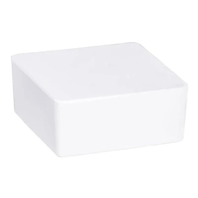 Obrázek WENKO Doplňovací odvlhčovač vzduchu Cube s pomerančovou vůní, 500g náhradní balení pro vysoušeč vzduchu, redukuje plísně a pachy, granulární blok