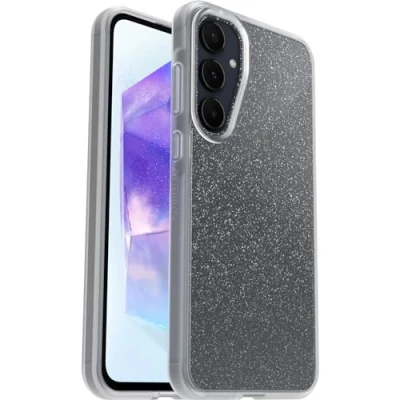 Obrázek OtterBox Pouzdro Sleek pro Samsung Galaxy A55 5G, nárazuvzdorné, odolné proti pádu, ultra tenké, ochranné pouzdro, testováno podle vojenského standardu, Stardust žádné maloobchodní balení