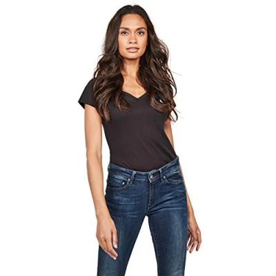 Obrázek G STAR RAW dámské Eyben Slim Top, Černá (Black D04434 2757 990)