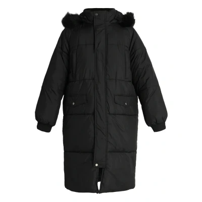 Obrázek Urban Classics Curvy Ladies Oversize COAT Zimní kabát, Ženy, Velikost: XXL, Black/black